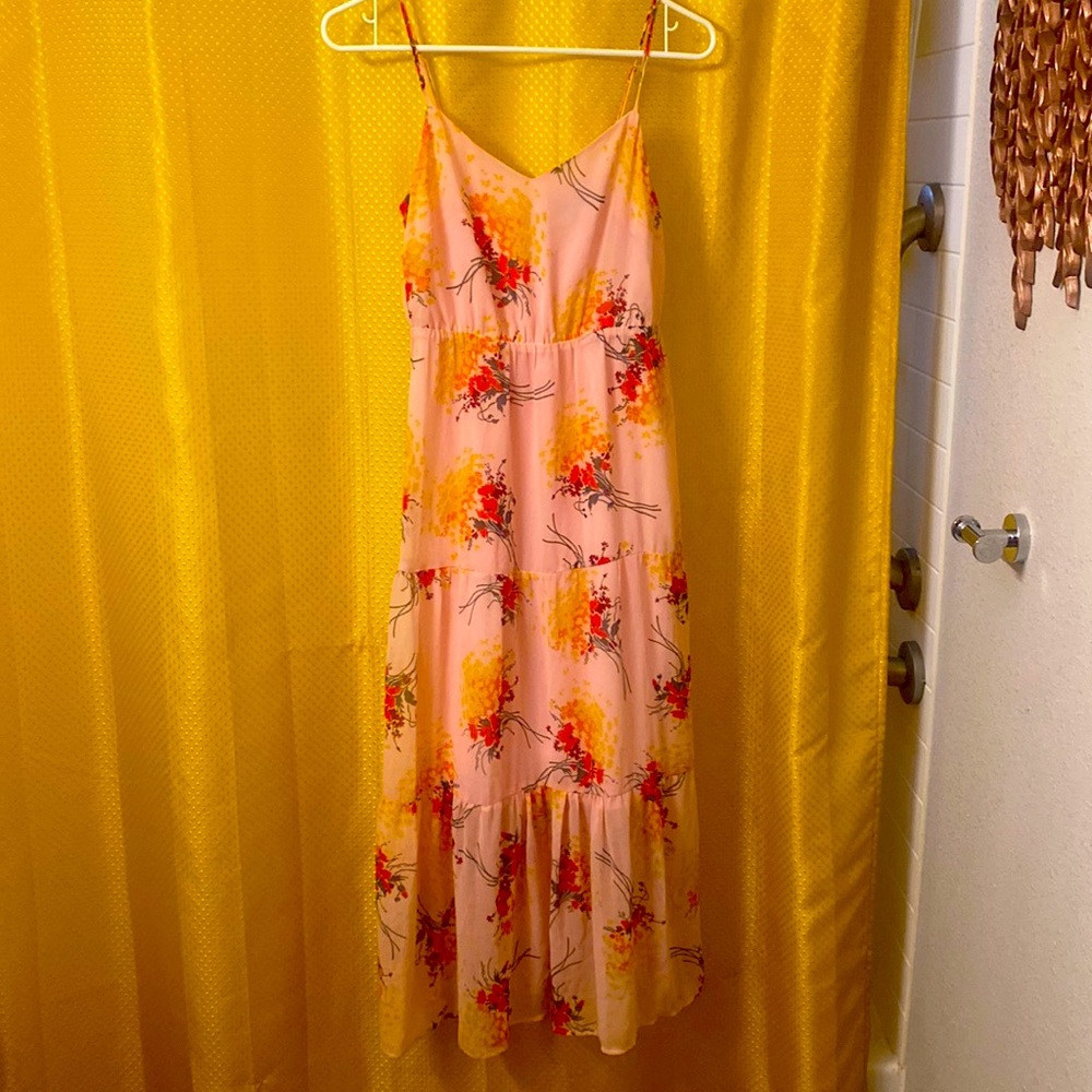 J crew Flowy floral dress